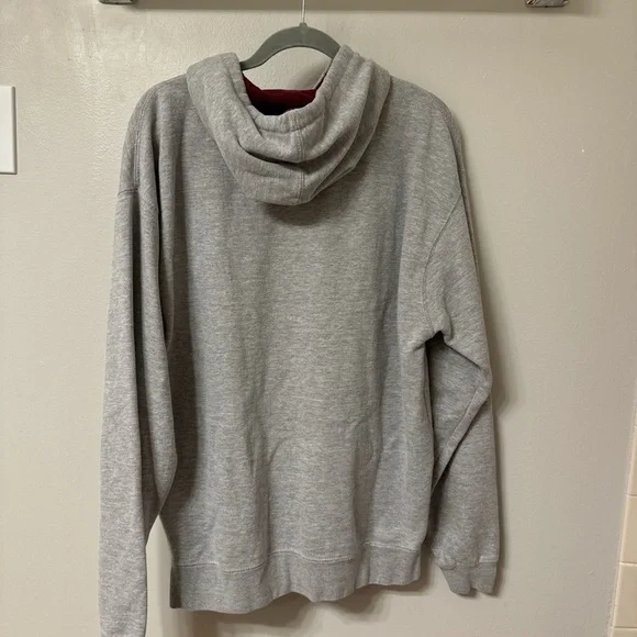 University of Minnesota UMN Gray Grey Vintage Hoodie - Picture 3 of 3